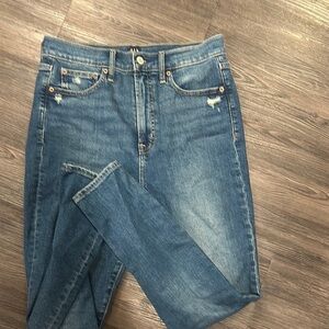 Gap Classic High Rise True Skinny Blue Denim Jeans 8/29